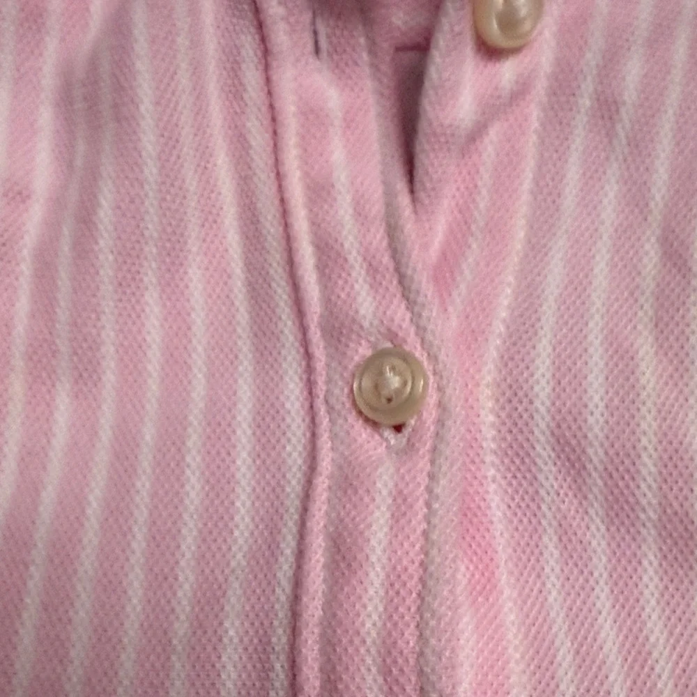 Ralph Lauren Pink Striped Polo Dress with Bloomer